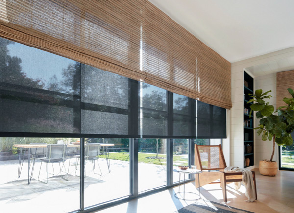 Woven Wood Shades - Curtainity