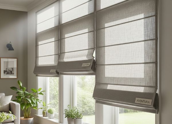 Curtainity Aventura roman shades