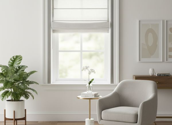 Curtainity Cascade roman shades
