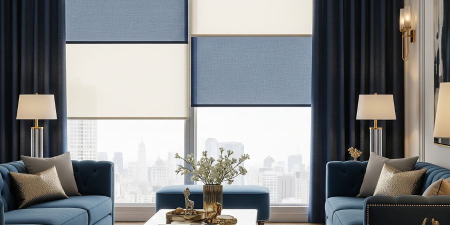 Curtainity Dual layered shades