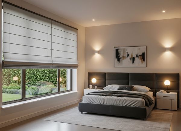 Curtainity pleated roman shades