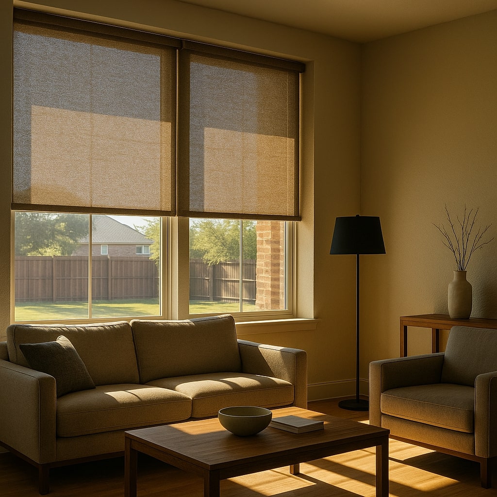 Curtainity High-Performance Solar Roller Shades