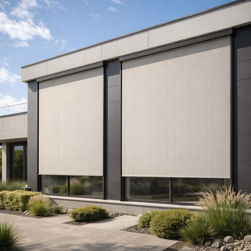 Curtainity Exterior Retractable Solar Shades