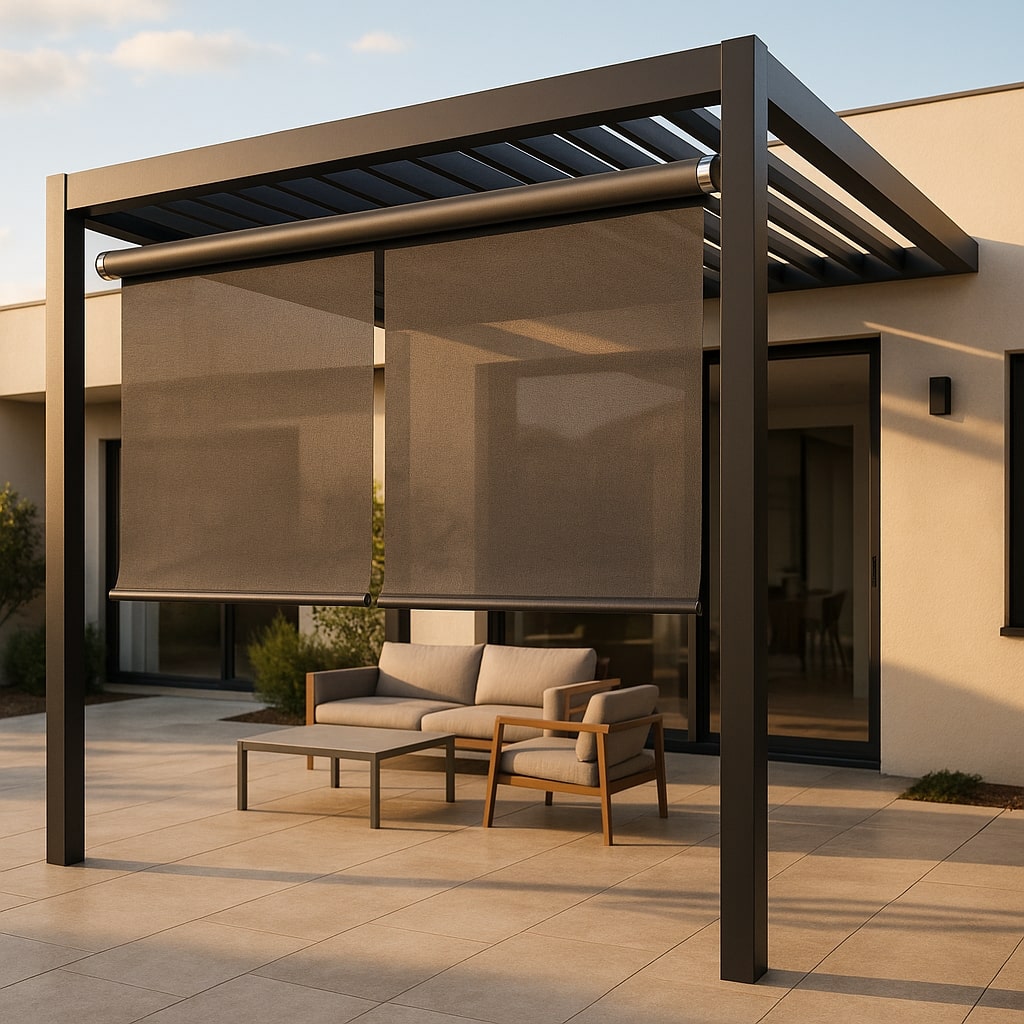 Curtainity Exterior Roller Solar Shades