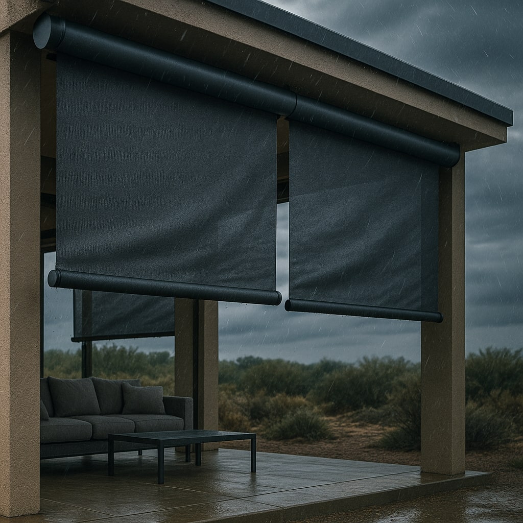 Curtainity Weatherproof Outdoor Solar Shades