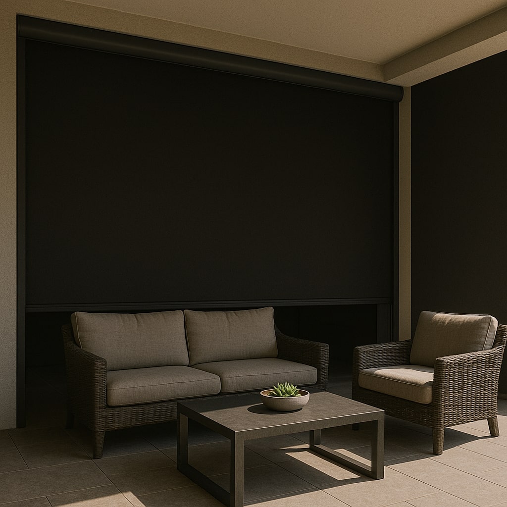 Curtainity Outdoor Blackout & High-Opacity Solar Shades