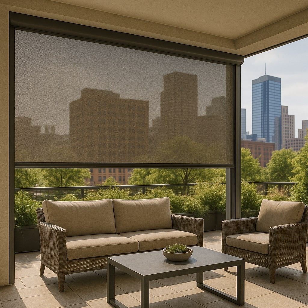 Curtainity Outdoor Privacy Solar Shades