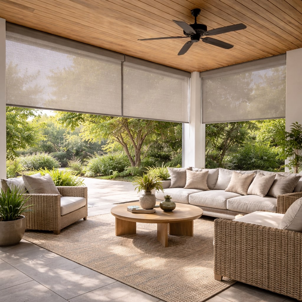 Patio & Outdoor Solar Window Treatments