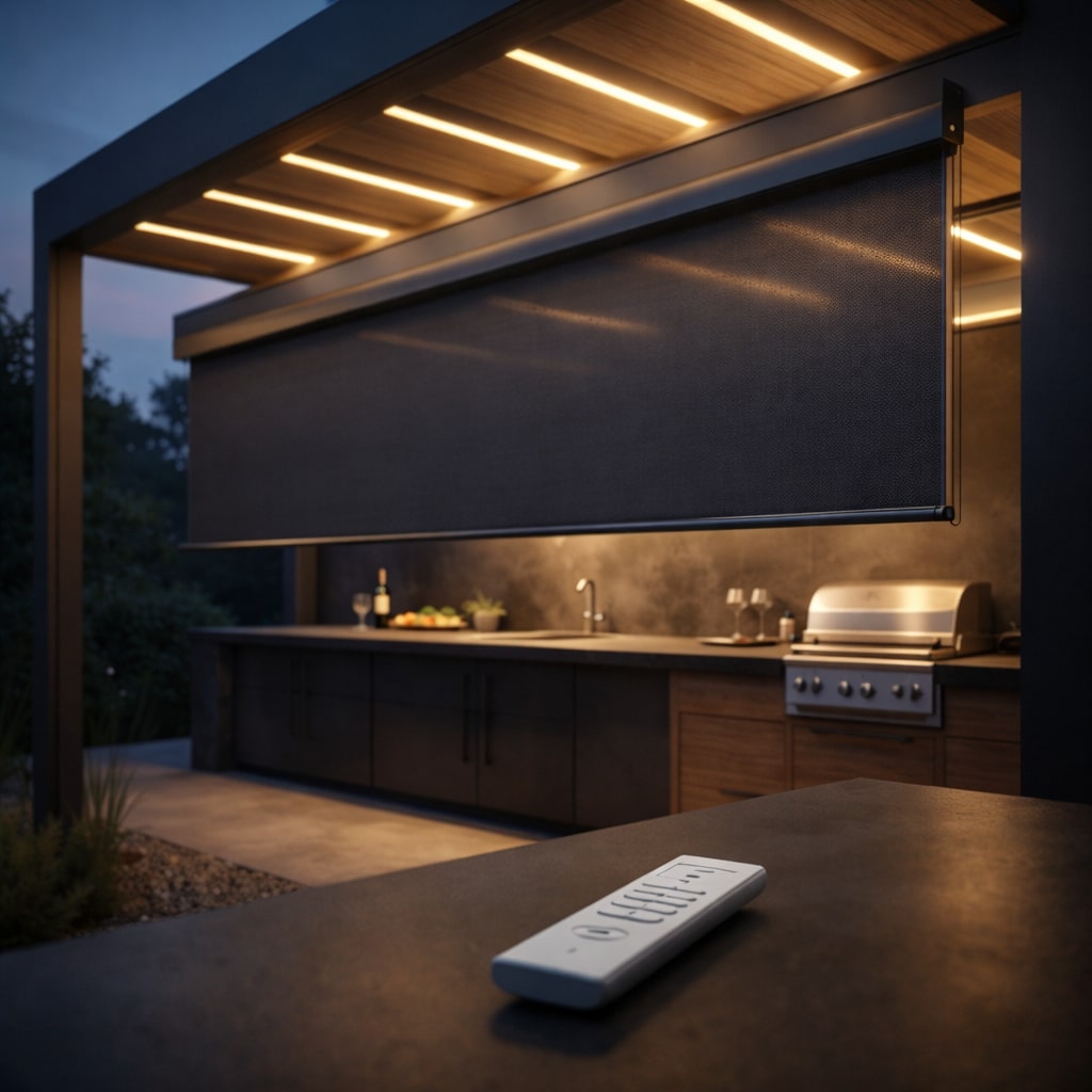 Curtainity Motorized Roller Shades