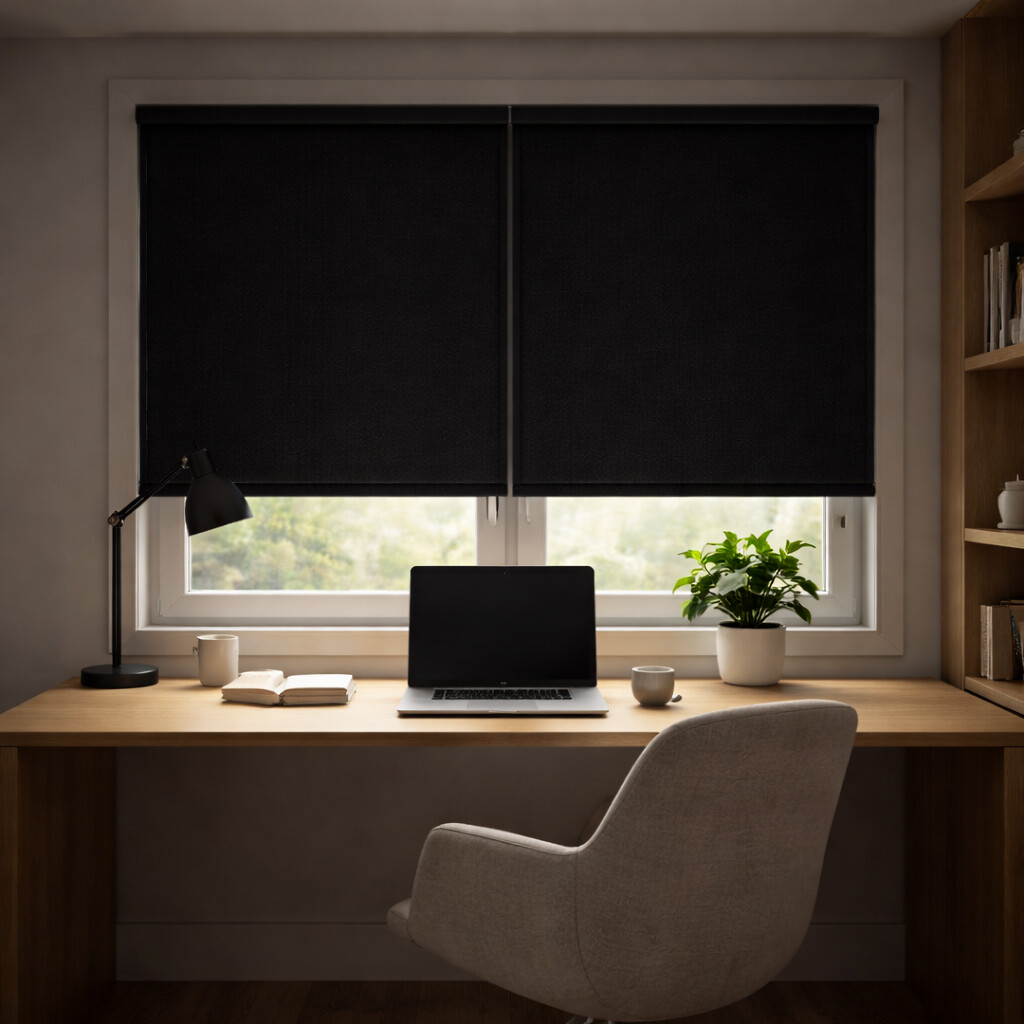 Interior Blackout Roller Shades