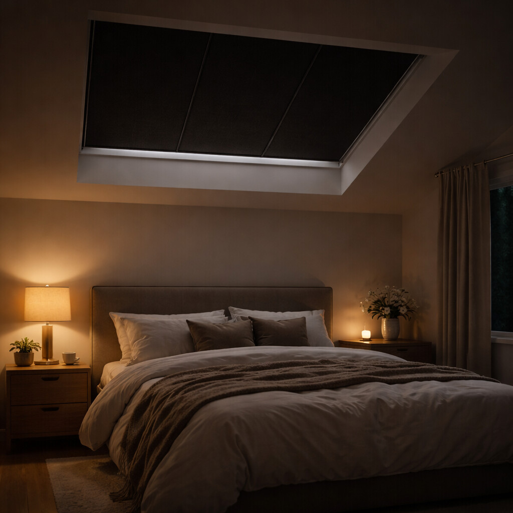 Blackout Skylight Roller Shades