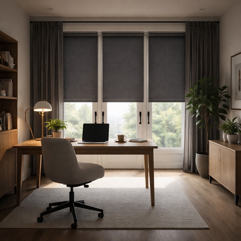 Room Darkening Roller Shades