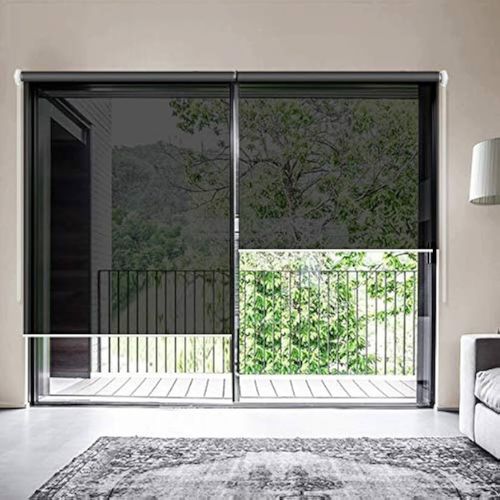 Light Filtering Roller Shades for Sliding Glass Doors