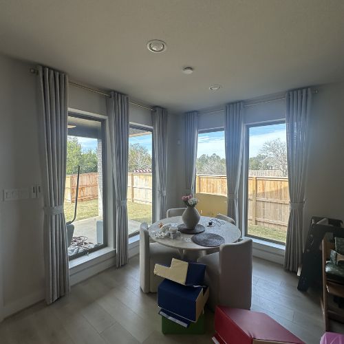 Light-Filtering Floor-to-Ceiling Decorative Panels