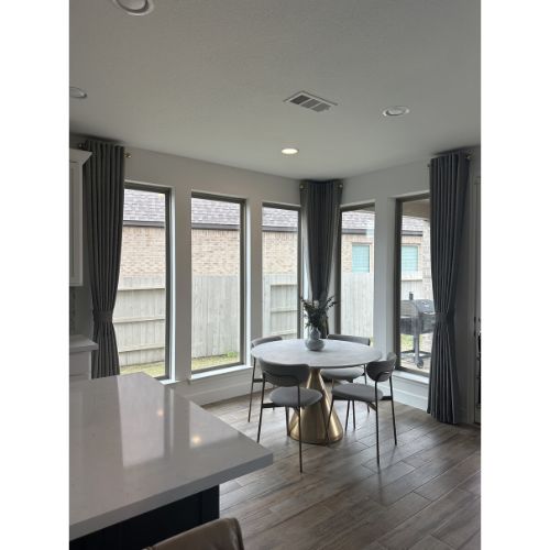 Decorative Breakfast Area Drapes