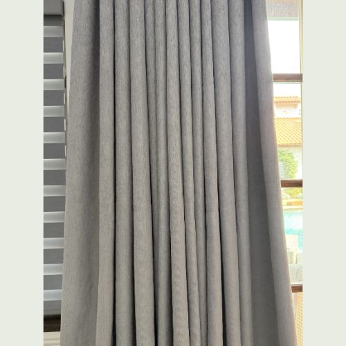 Blackout fabric close up