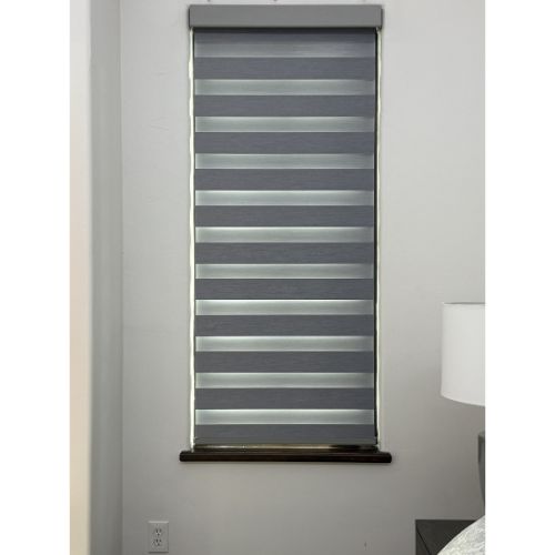 Blackout zebra night mode