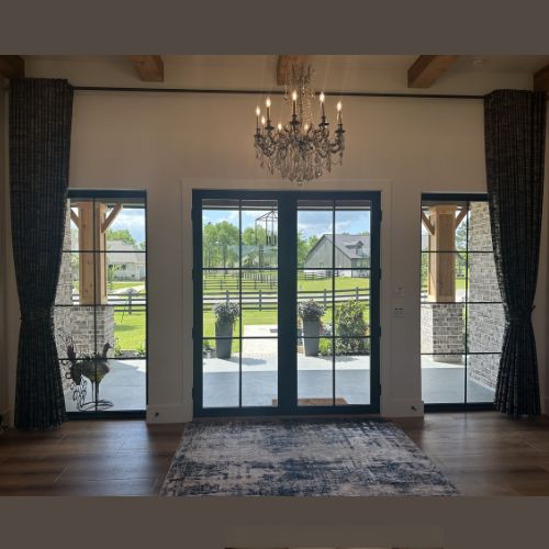 Entry Way Drapes 16 pleat panels